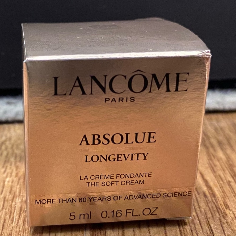 Lancôme Absolue Longevity Soft Cream - Rose Gold Box New